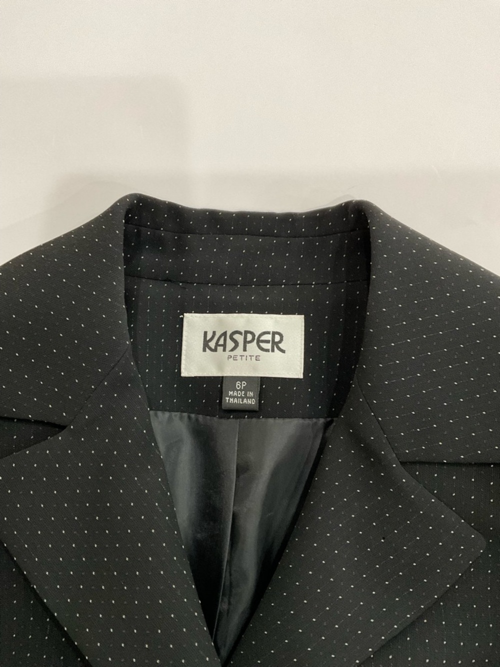 Kasper Petite 2-Piece Tailored Blazer And Skirt Set - Picture 14 of 14